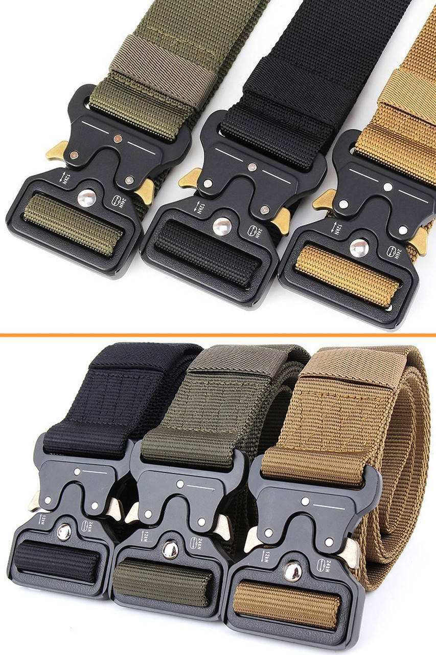 

Ремень тактический Assault Belt с металлической пряжкой 140 см