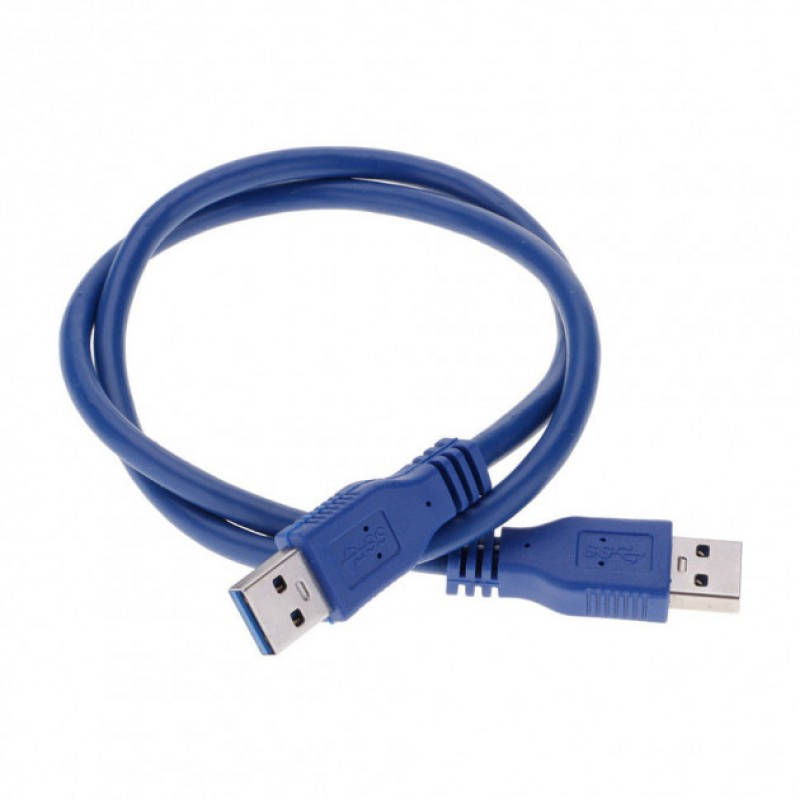 

Кабель USB 3.0 (AM-AM) 0.5м TRY Wire синий новый гарантия 12мес!