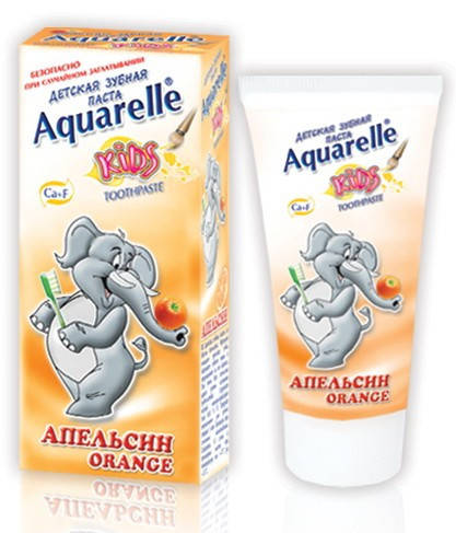 

Детская зубная паста Aquarelle Kids Orange 50 ml