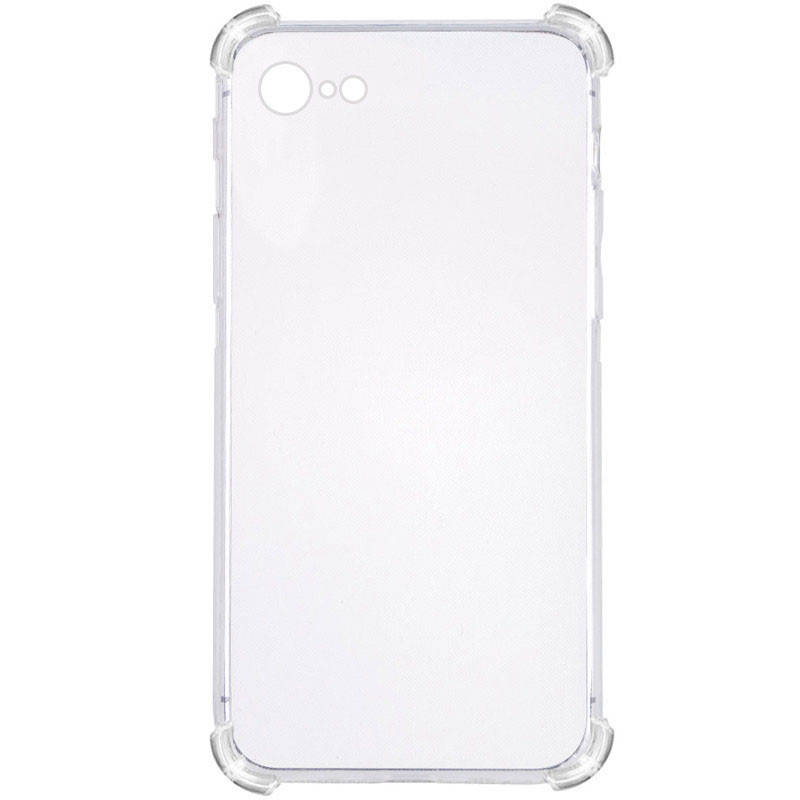 

Силиконовый противоударный прозрачный чехол для iPhone SE 2020 GETMAN (бампер)