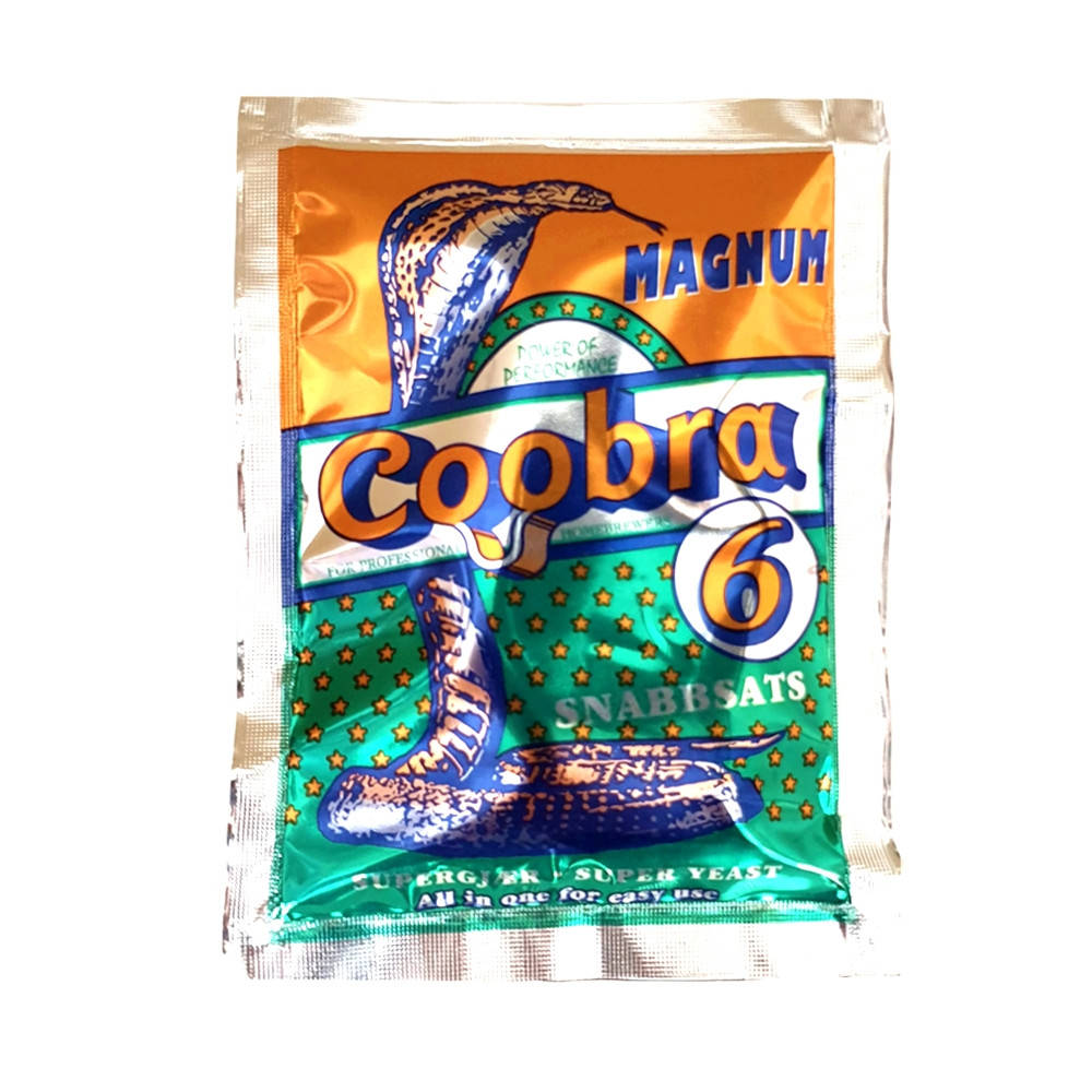 

Сухие турбо дрожжи Coobra Magnum 6