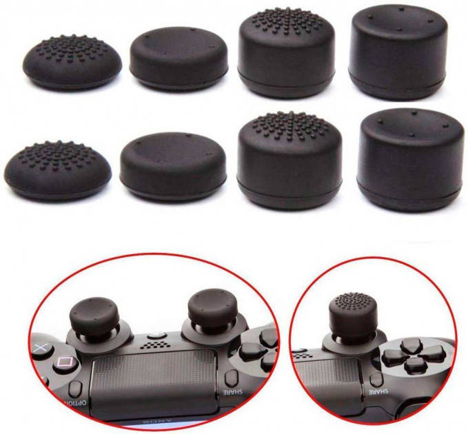 

Силиконовые накладки для джойстика PS4 (DualShock 4) 8 шт (Черкассы)