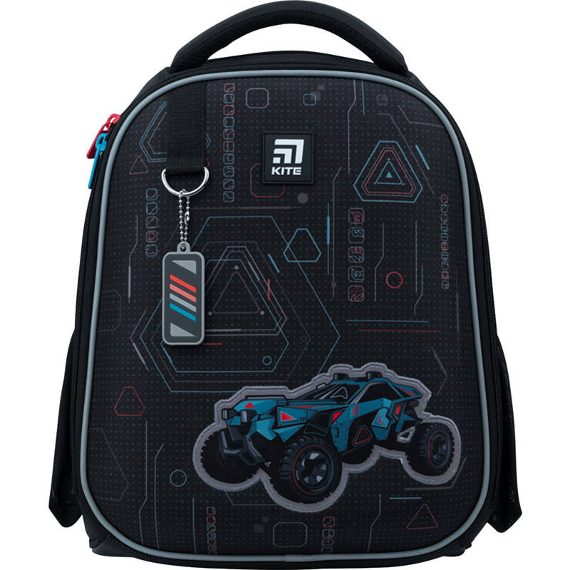 

Рюкзак школьный каркасный Kite Education Extreme Car K22-555S-11, Черный