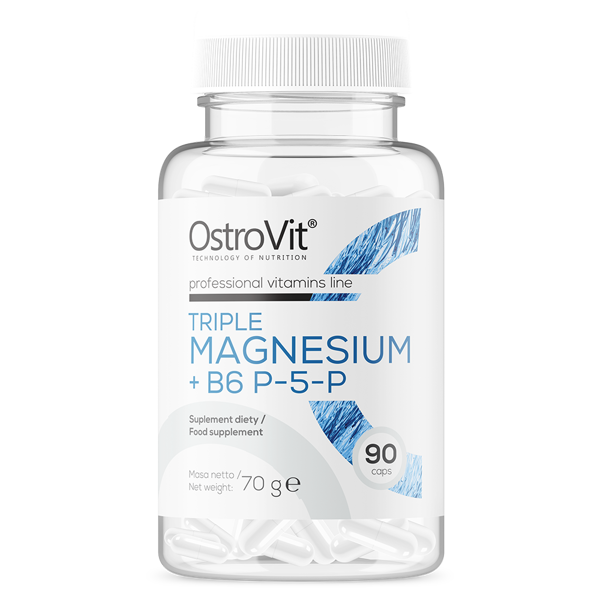 

Triple Magnesium + B6 P-5-P OstroVit 90 капсул