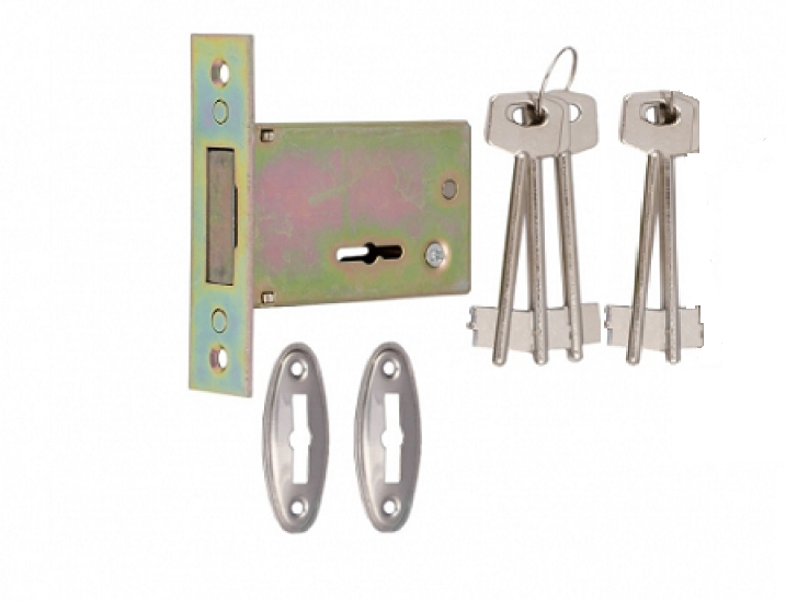 

Замок врезной FZB - 800 CP 5 ключей