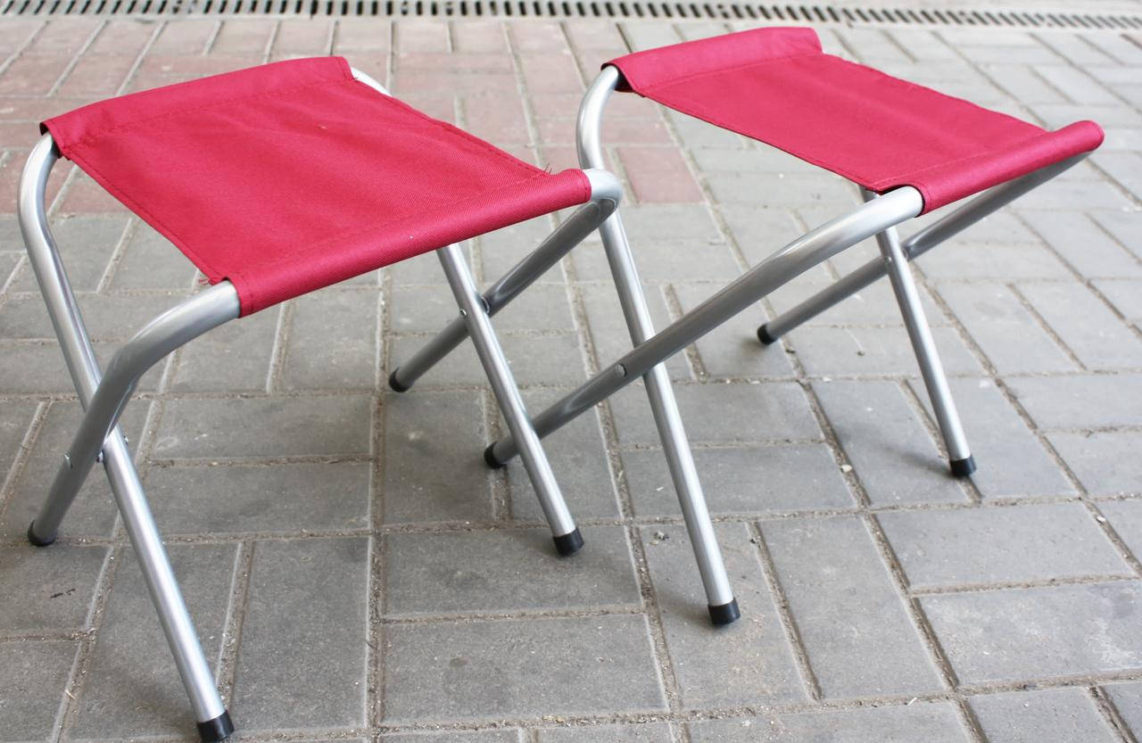 

Стул к столу для пикника, рыбалки, бордовый, Серый