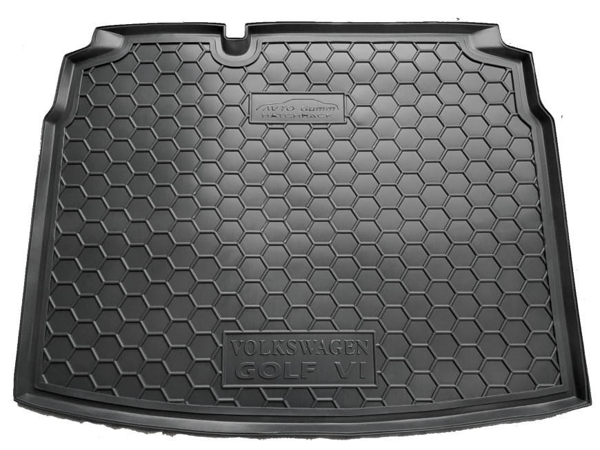 

Багажник полимерный Volkswagen Golf 6 2008-2012 хэтчбек, полноценная запаска (Avto-Gumm), Черный