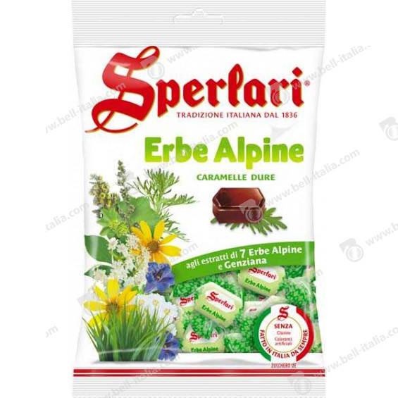 

Карамель Sperlari Erbe Alpine 200 g