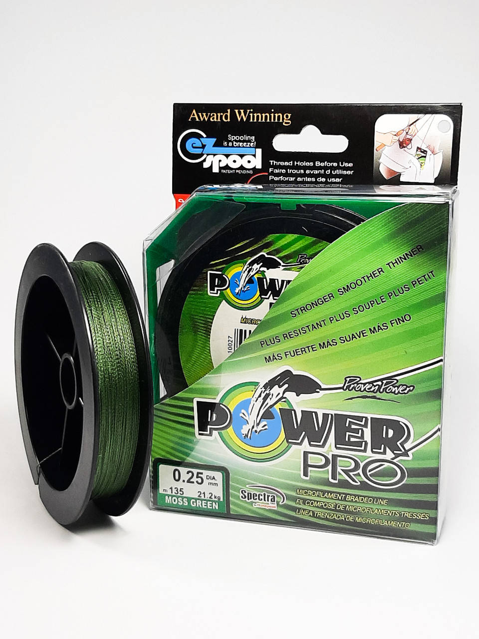 

Шнур Power Pro Green 135м. 0.25мм., Зелёный