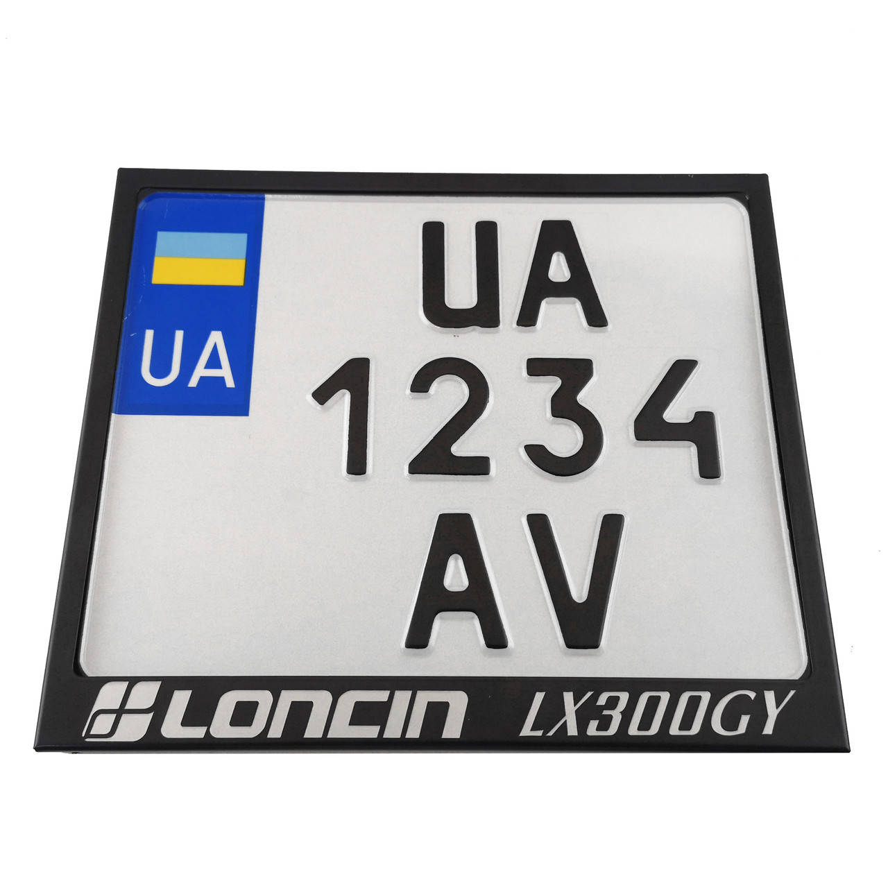 

Рамка для мотономера Loncin LX300GY black mate металл