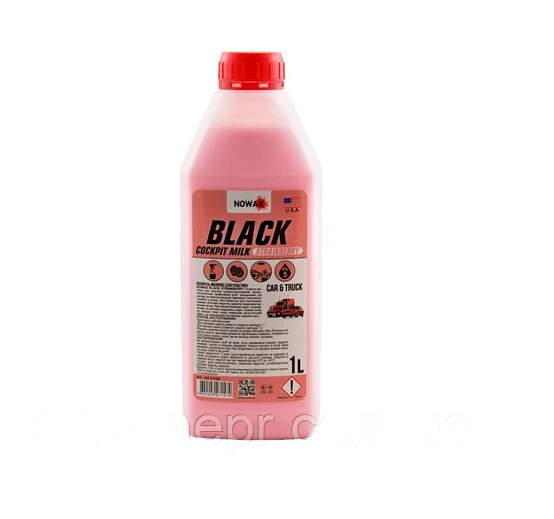 

Полироль молочко для пластика авто NOWAX BLACK COCPIT MILK 1л концентрат NX01188