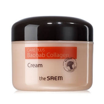 

Коллагеновый крем с экстрактом баобаба THE SAEM Care Plus Baobab Collagen Cream, 100 мл