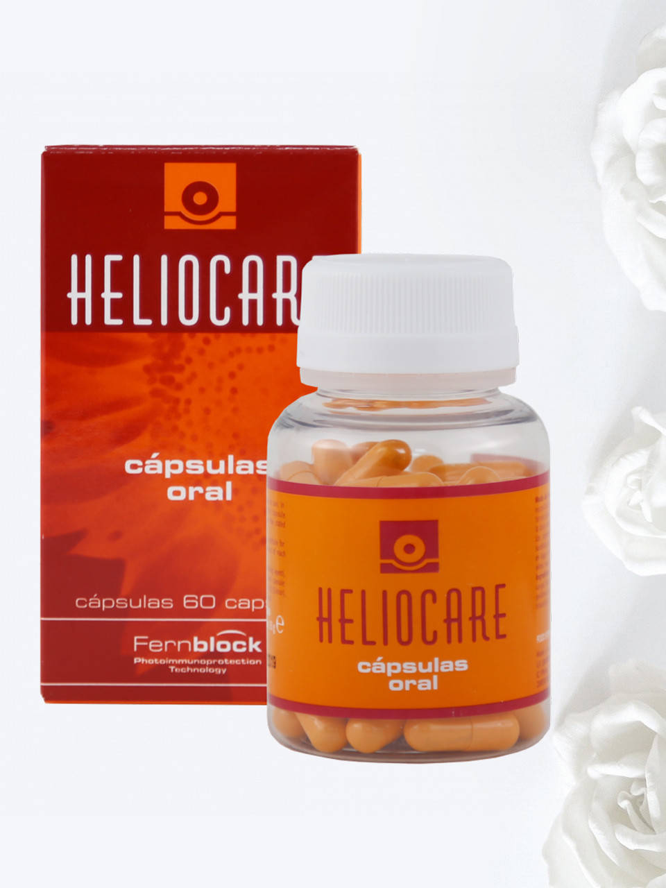 

Комплексная защита "Солнечный фильтр в капсулах" Heliocare Oral Cantabria 60 капсул