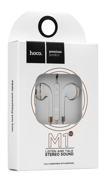 

Навушники з мікрофоном HOCO M1 ORIGNAL SERIES EARPHONE 3.5mm