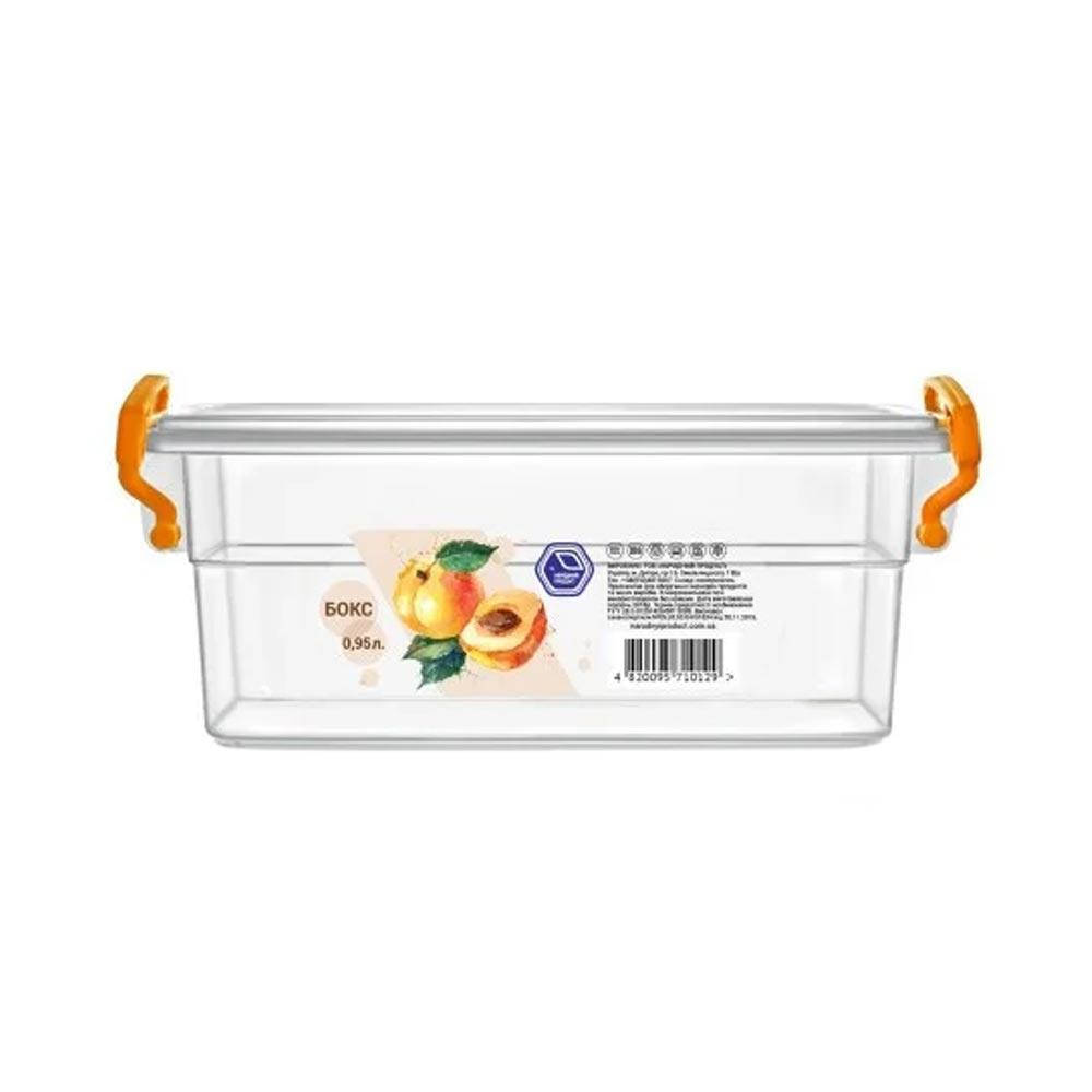

Контейнер с ручками Народный продукт №56 прямоугольный 0,95 л