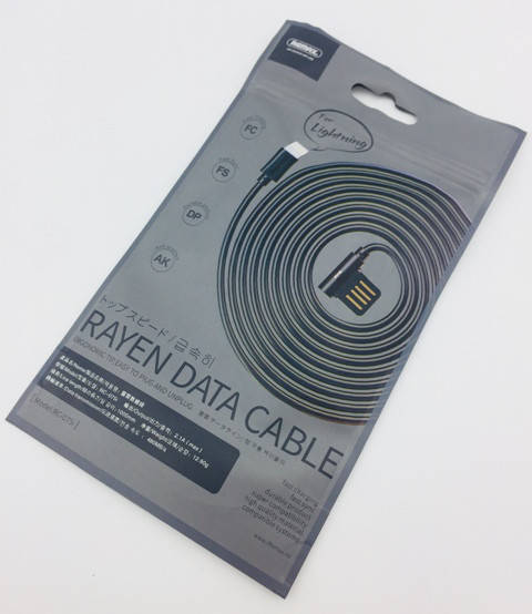 

Дата кабель Remax RC-075i Rayen Cable iPhone 5 Black, Черный
