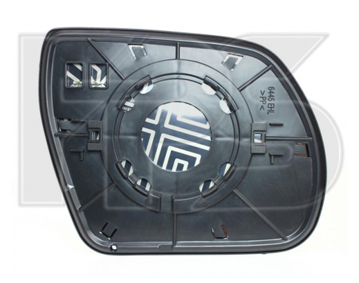 

Левый вкладыш зеркала Хюндаи Санта Фе II с обогревом выпуклый / HYUNDAI SANTA FE II (2006-2012) Код: FP 3216