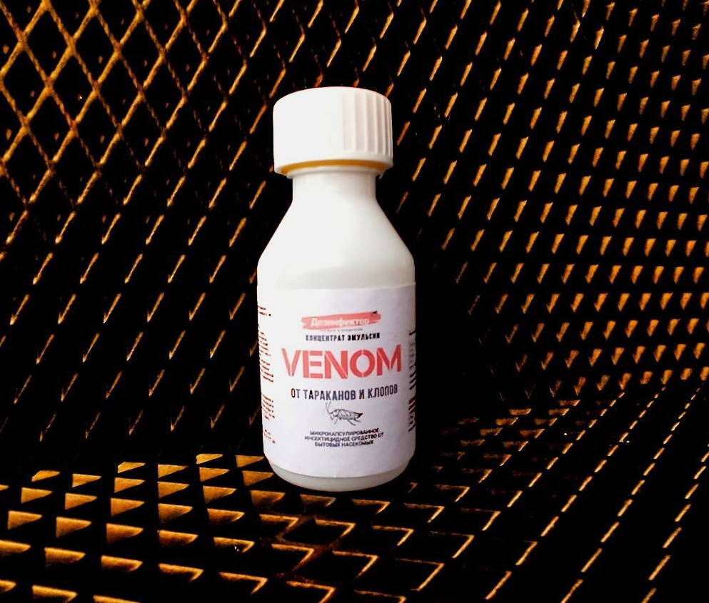 

Средство от КЛОПОВ И ТАРАКАНОВ VENOM Без Запаха действие до 180 дней