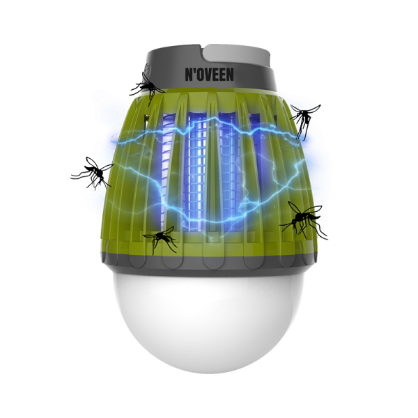 

Светодиодная лампа от насекомых аккумуляторная на 40 кв. метров Noveen IKN824 LED IPХ4