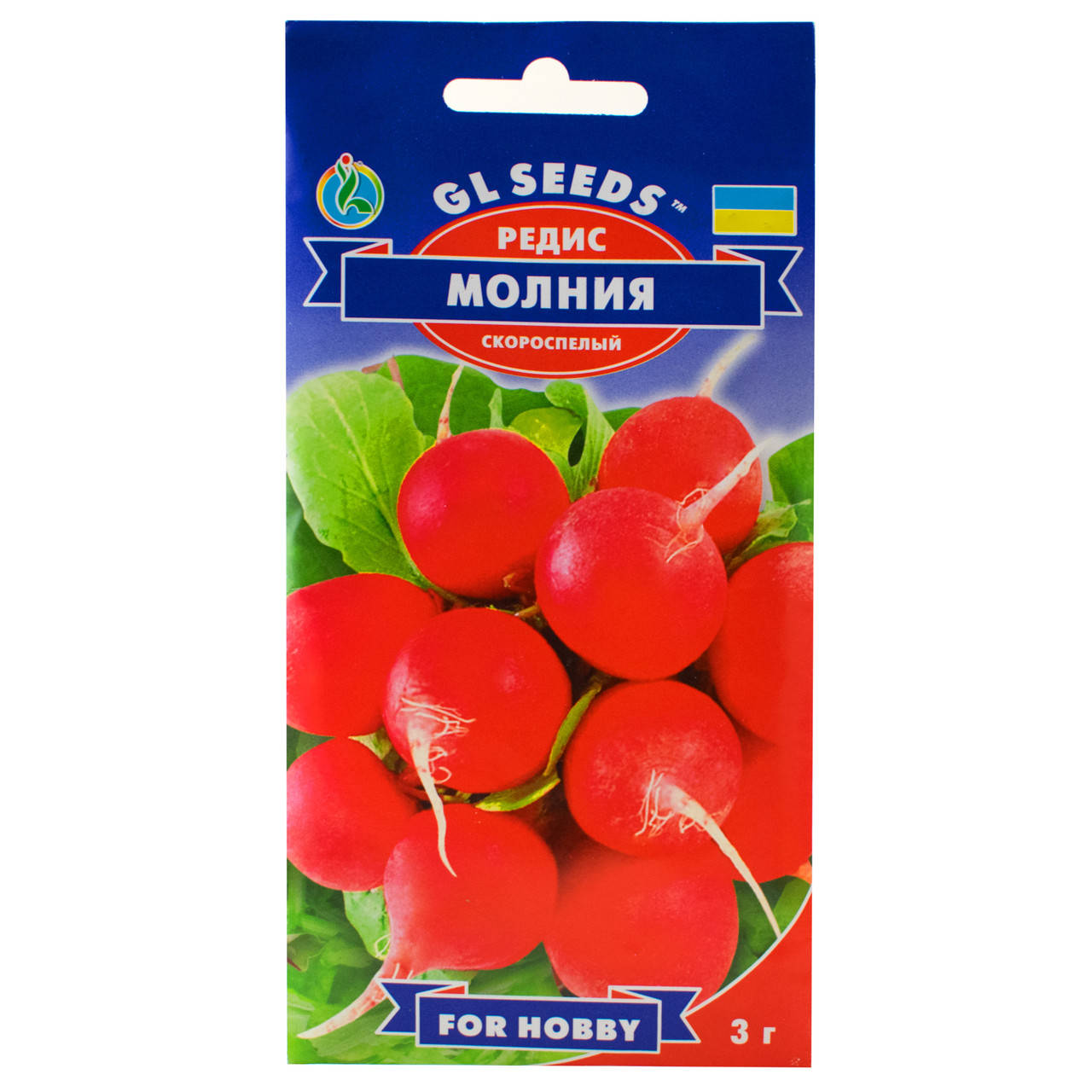 

Редис Молния 3 г Gl Seeds