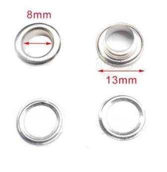 

Блочка 6 мм, цвет - серебро