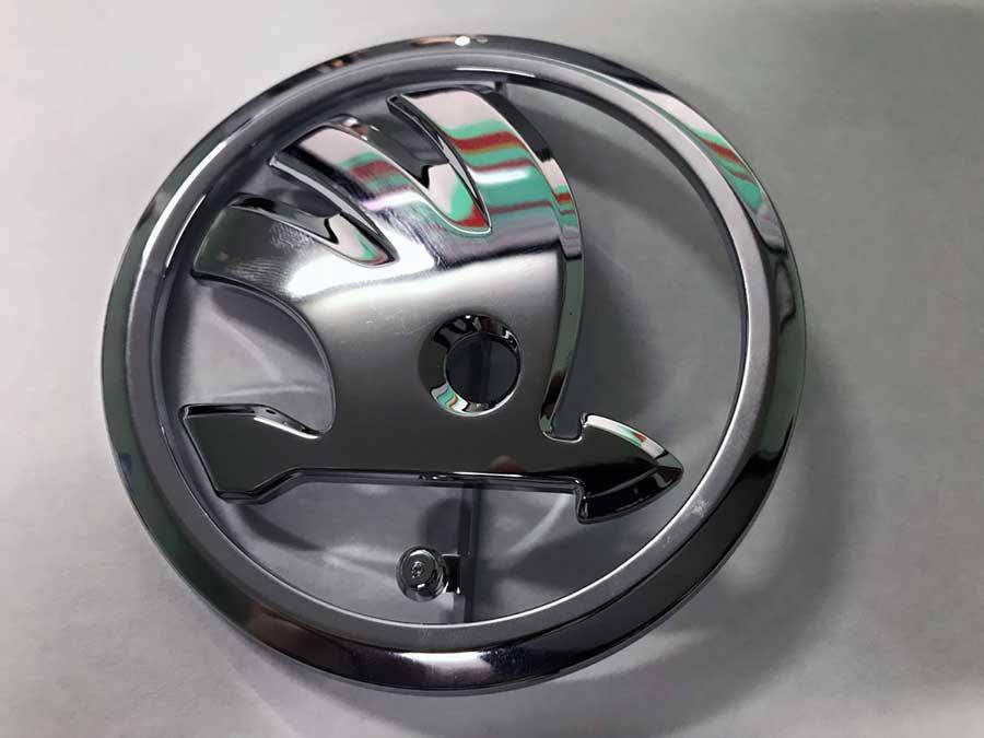 

Эмблема Skoda под оригинал (Верхняя часть) (3V0853621A)