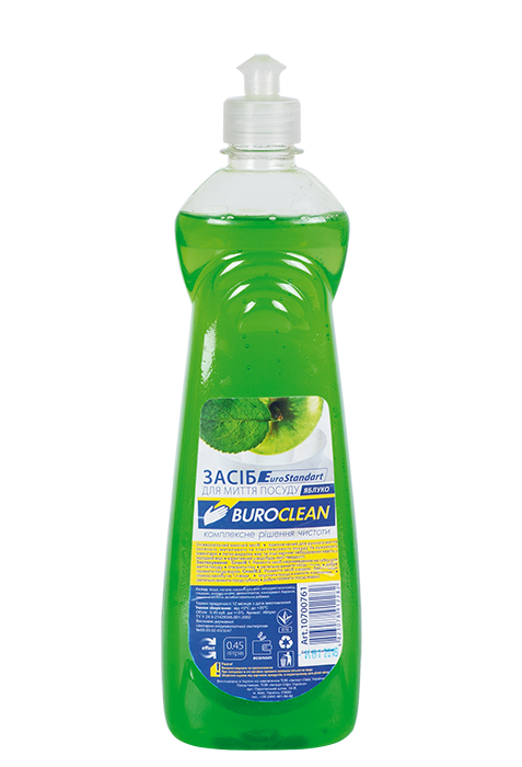 

Засіб для миття посуду BuroClean Eurostandart 10700761 450мл Яблуко (1/12)