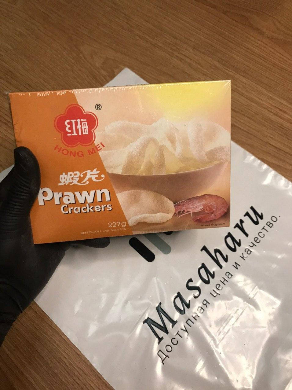 

Рисовые чипсы, Креветочные крекеры, Prawn crackers 227гр