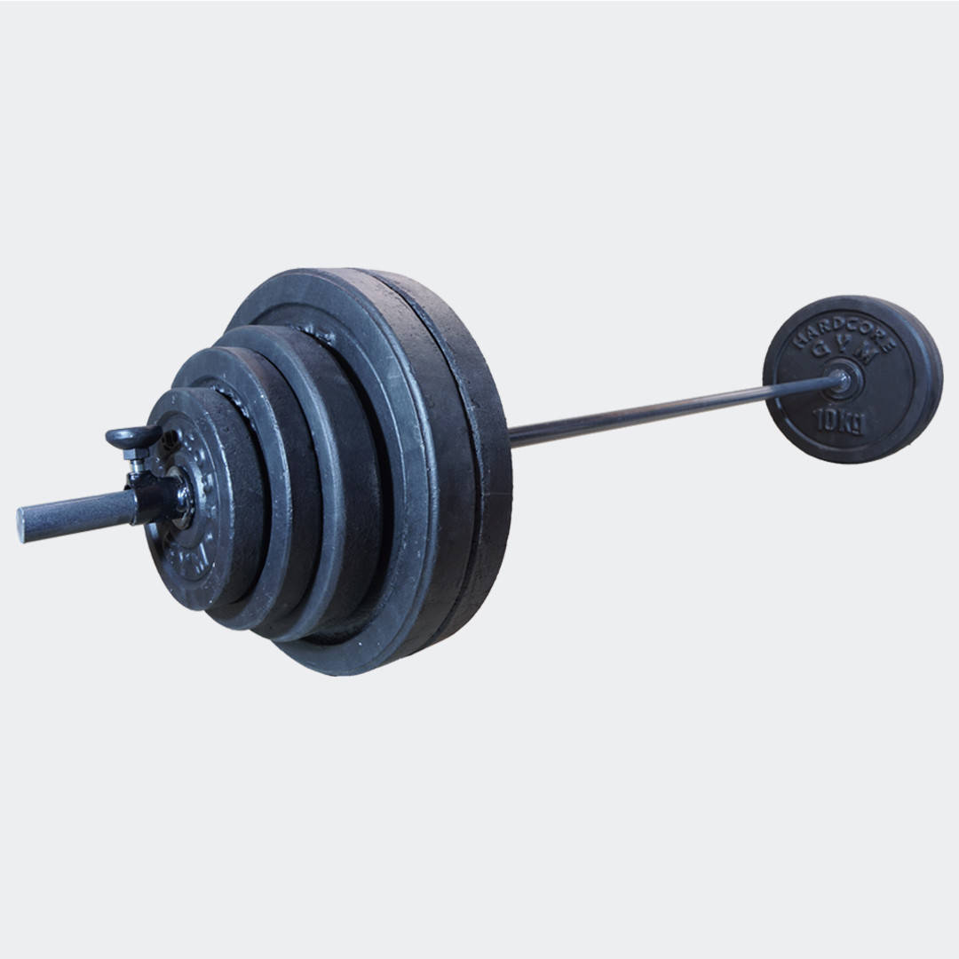 

Штанга 65 кг разборная фиксированная прямая 1.8 м наборная для дома домашняя, Черный