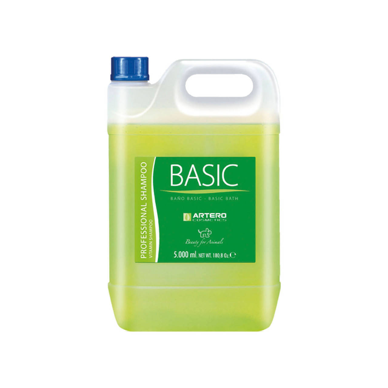 

Шампунь Basic Artero, концентрат, суперочищающий, 5л., Салатовый