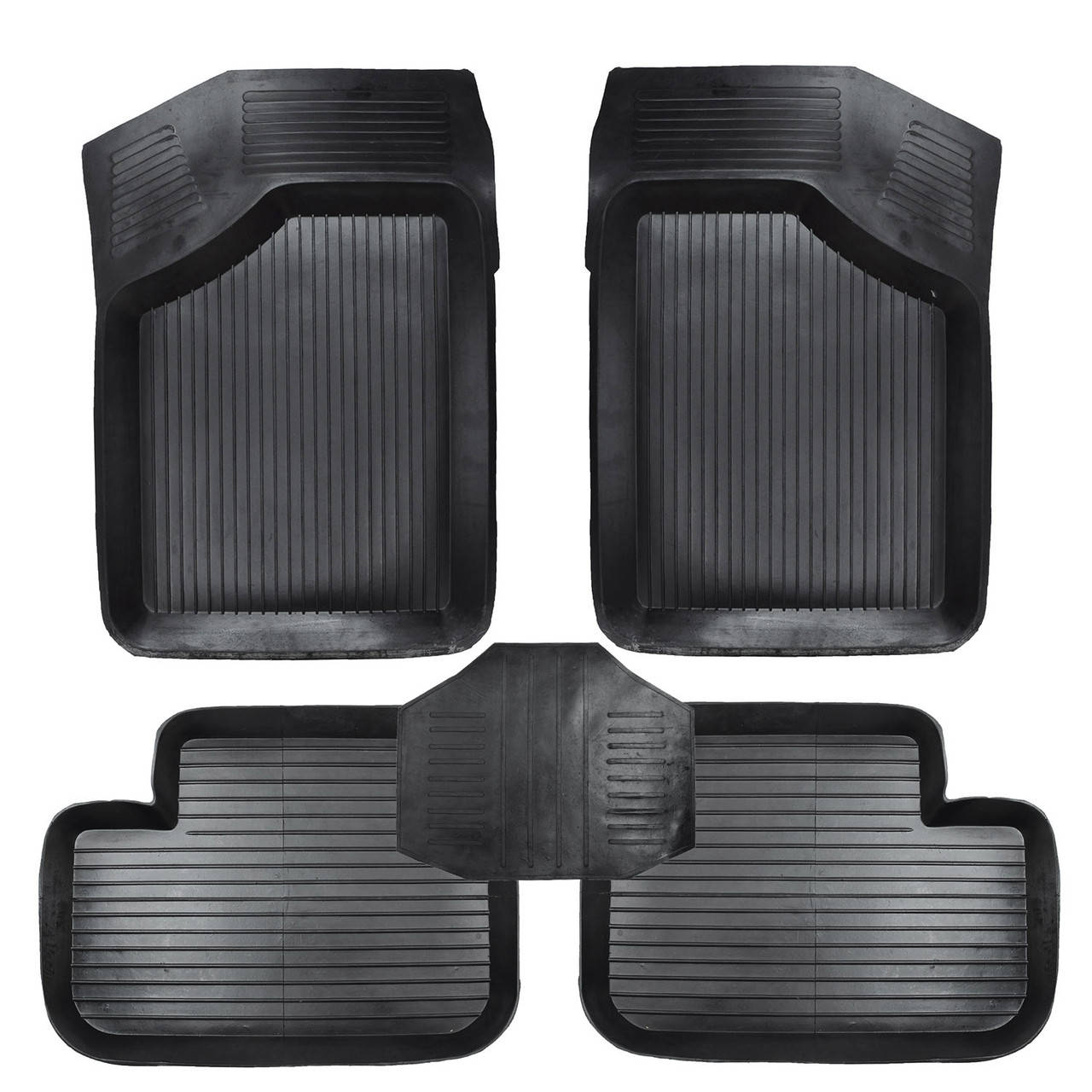 

Коврики резин. Lada 2108-21099/2113-2115 (5шт) корытом+перемычка "Дубно", Черный