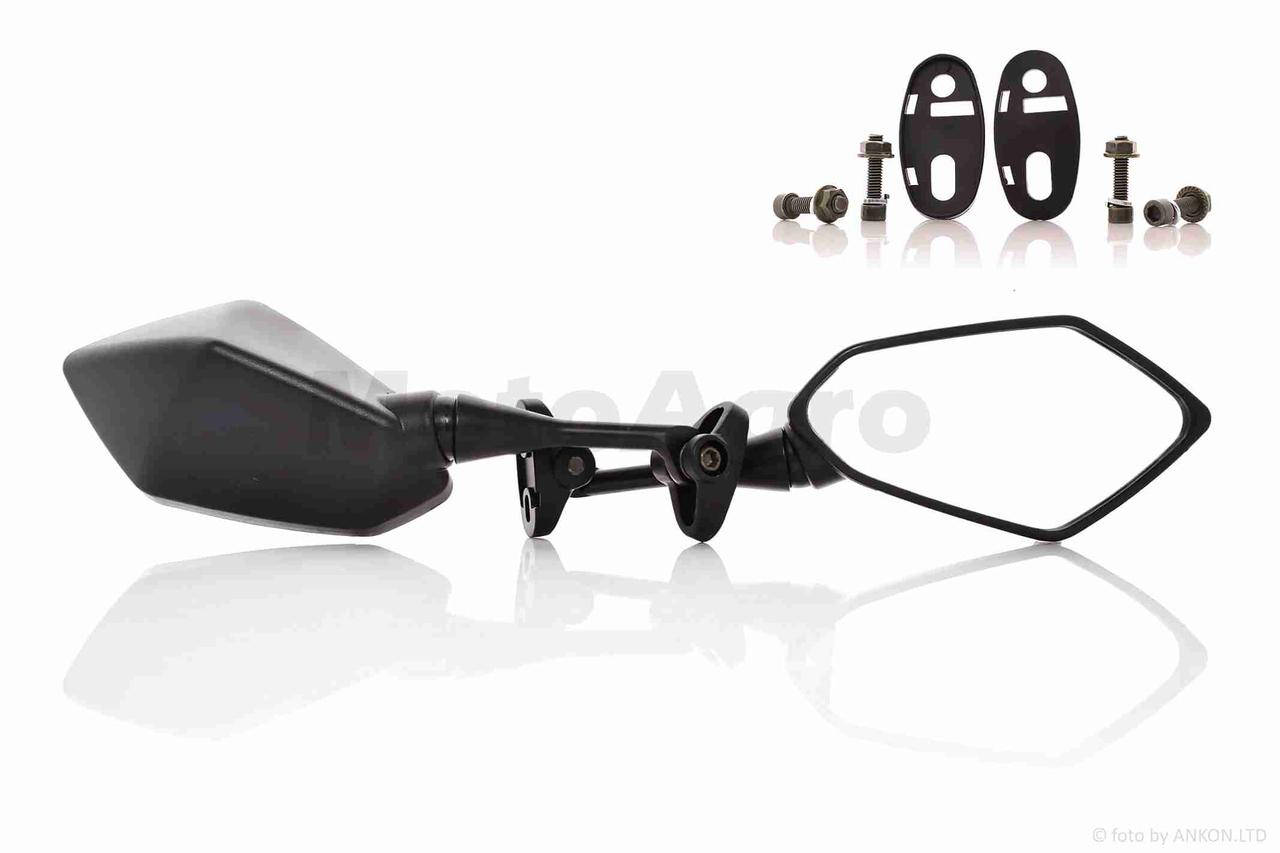 

Зеркала мото пятиугольные, два болта