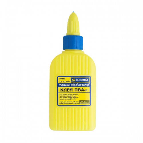 

Клей ПВА 200 мл. BUROMAX BM.4833