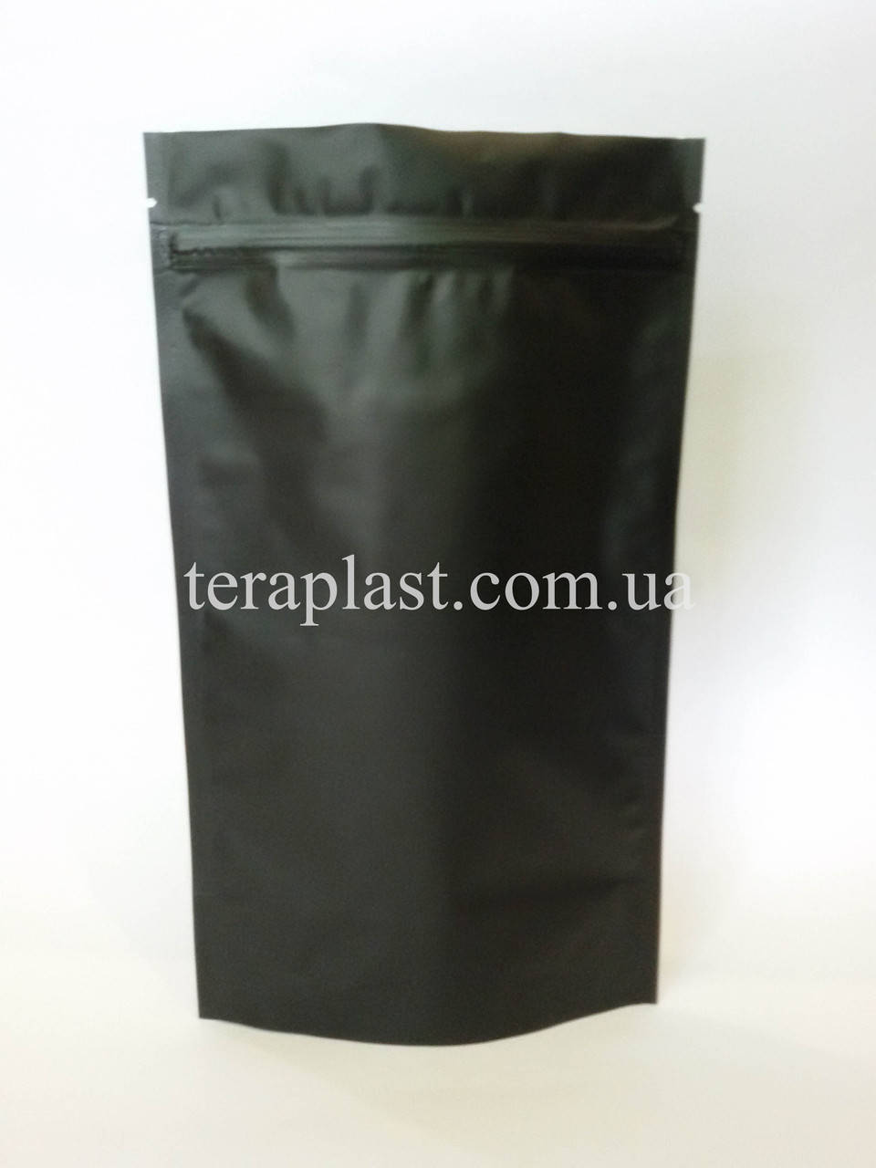 

Дой-Пак 250г черный 140х240 с зип замком