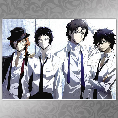 

Плакат Аниме Bungou Stray Dogs 006