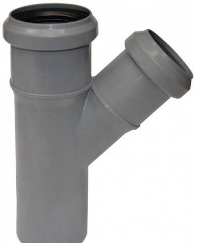 

Тройник канализации редукционный Valsir 40/32х45°