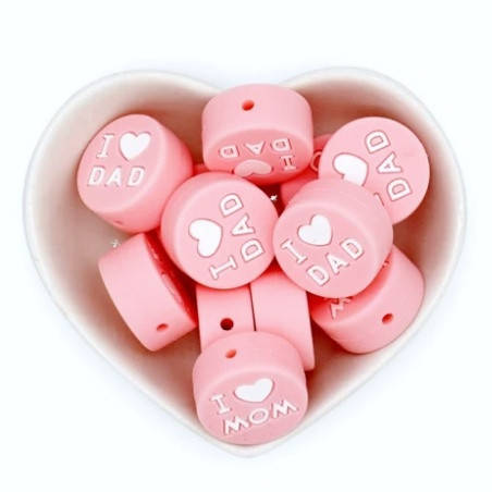 

I❤MOM/DAD Розовый кварц