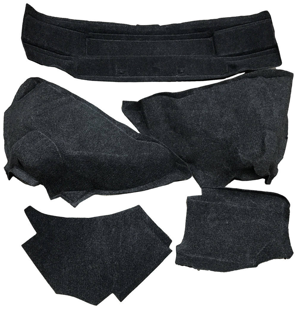 

Ворсовая обивка багажника ВАЗ 2108, 2109 + арки (ворс) 5 частей