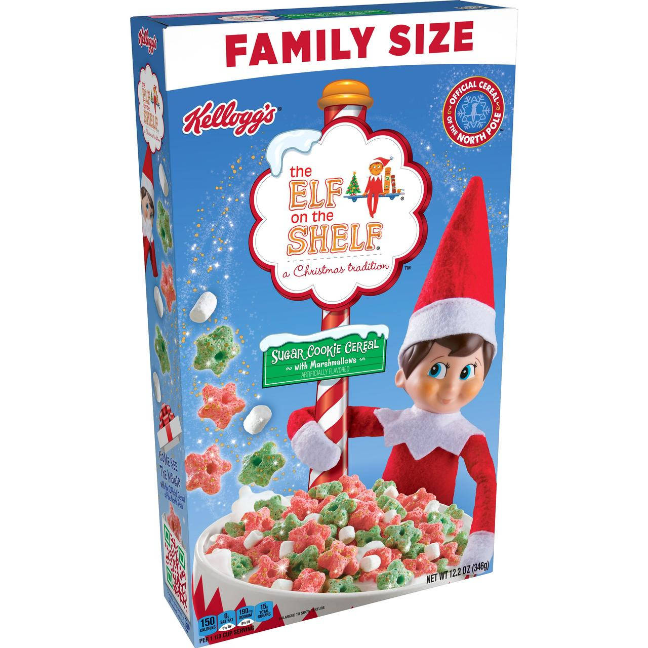 

Хлопья Kellogg's The Elf on the Shelf with Marshmallows 346g