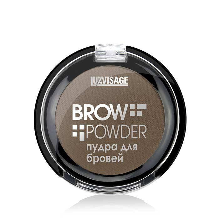 

Пудра для бровей Brow powder 03 тон Grey Brown Люкс Визаж