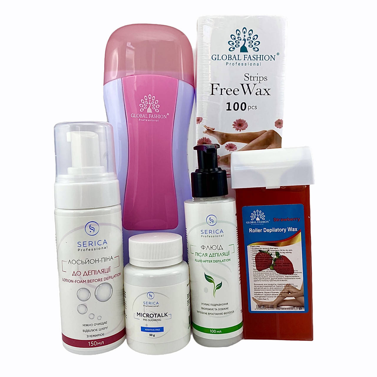 

Воскоплав касетный набор для депиляции Global Fashion Оригинал