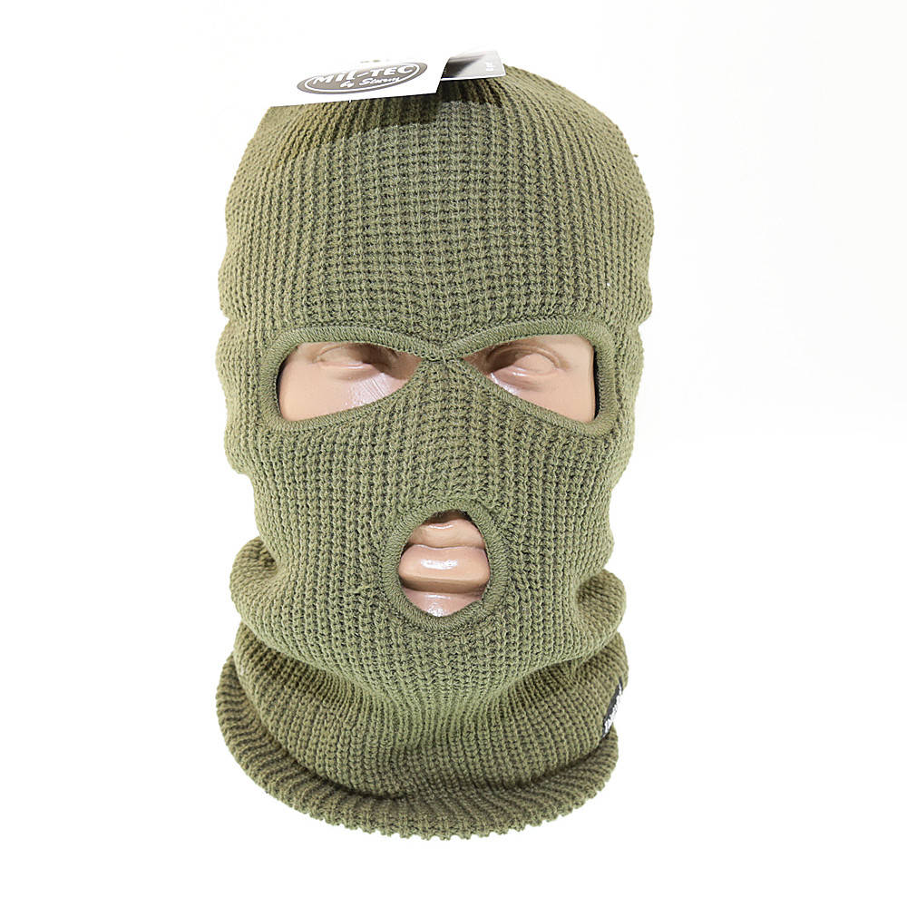 

Балаклава MIL-TEC Thinsulate 3 выреза Olive, 12112001