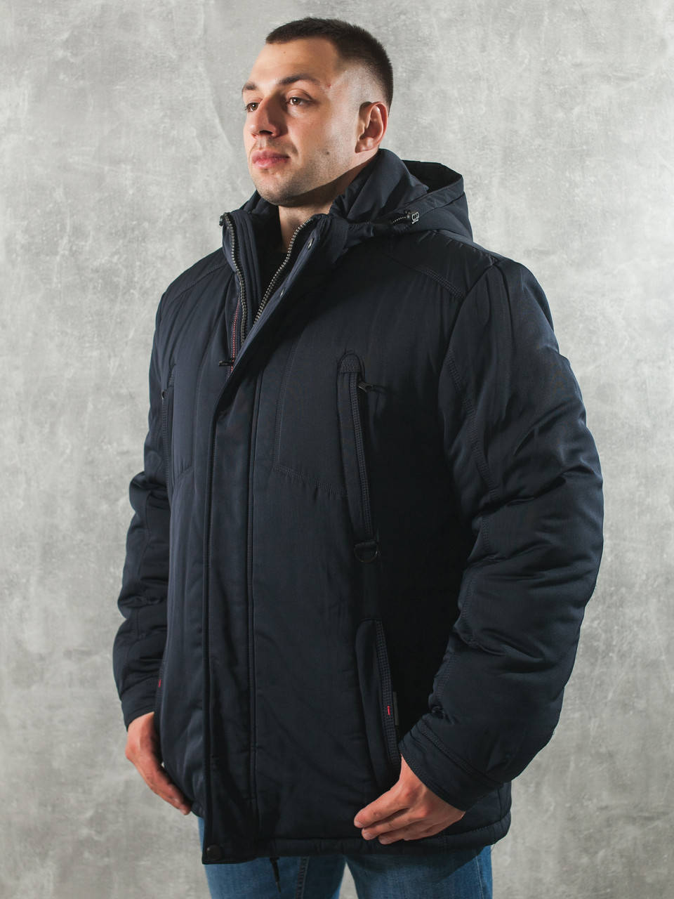 

Чоловіча зимова куртка Free&For Батал 64