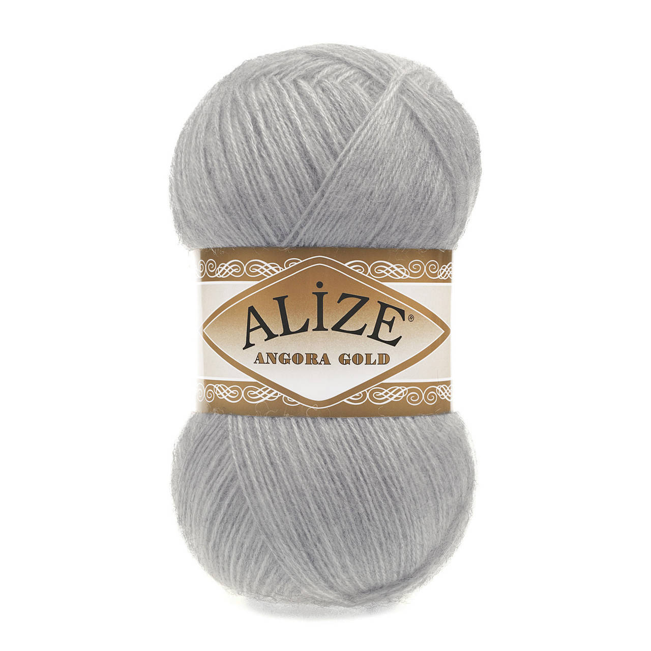 

Alize ANGORA GOLD серый № 21