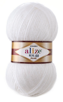 

Пряжа Angora real 40 Plus Alize-55