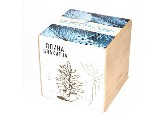 

Набор для выращивания Экокуб Голубая Ель