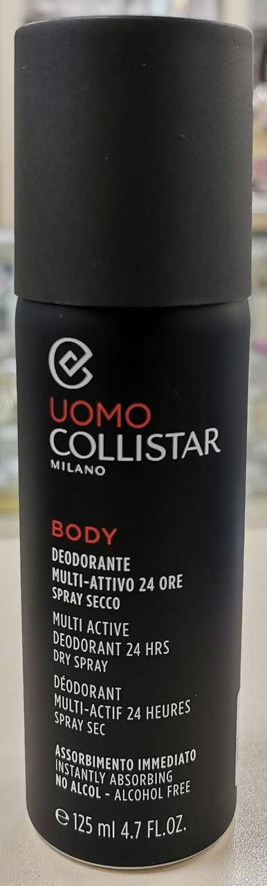 

Сухой дезодорант-спрей Collistar Linea Uomo Multi-Active Deodorant 24 Hours 125ml