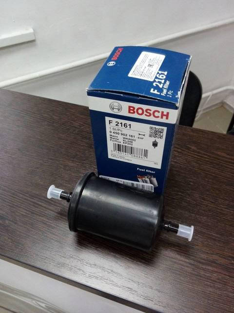 

Фильтр топливный на Renault Kangoo II 2008 1.6i 8V/ BOSCH 0450902161