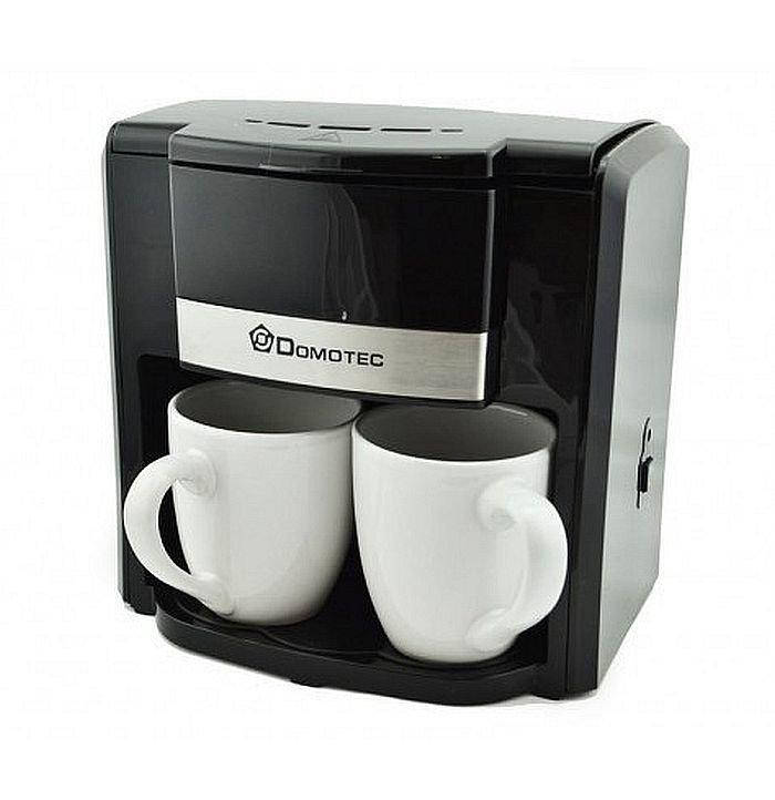 

Кофеварка Domotec Ms-0708 с двумя чашками, 500 Вт