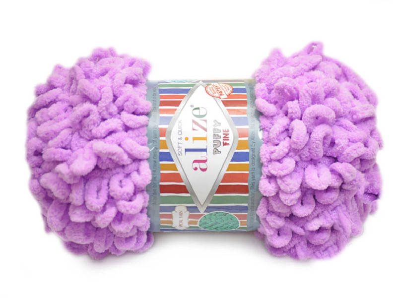 

Alize Puffy Fine NEW, Орхидея №378, Сиреневый